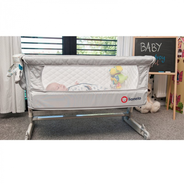 Patut co-sleeper Theo 2 in 1, Grey [2]