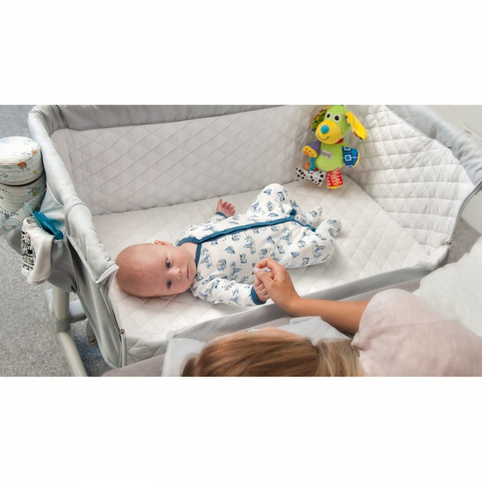 Patut co-sleeper Theo 2 in 1, Grey [6]