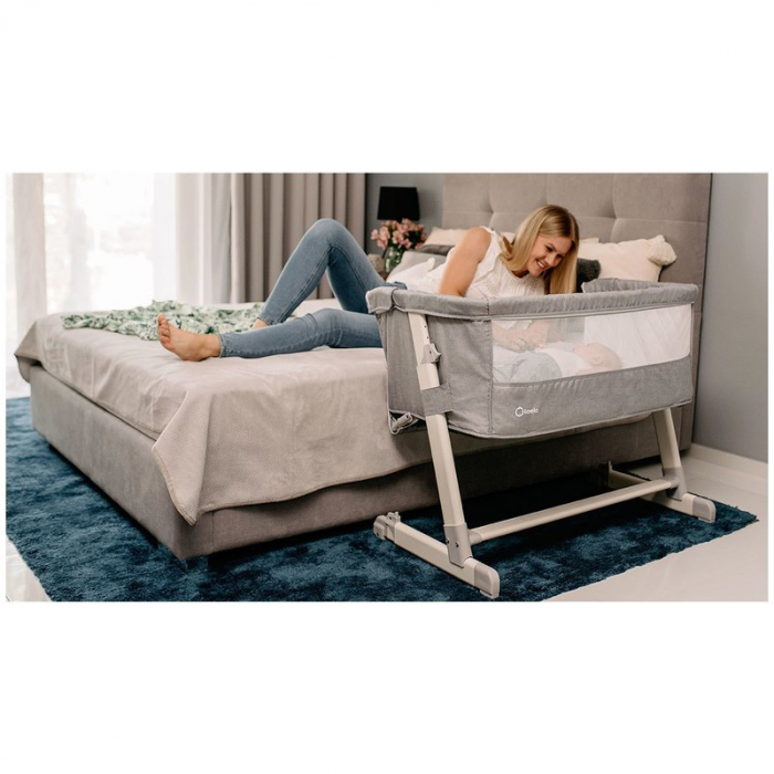 Patut co-sleeper Theo 2 in 1, Grey [12]