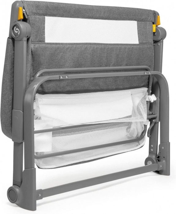 Patut 3 in 1 co-sleeping Skiddou Natt, Evening Dream, Gri inchis [11]