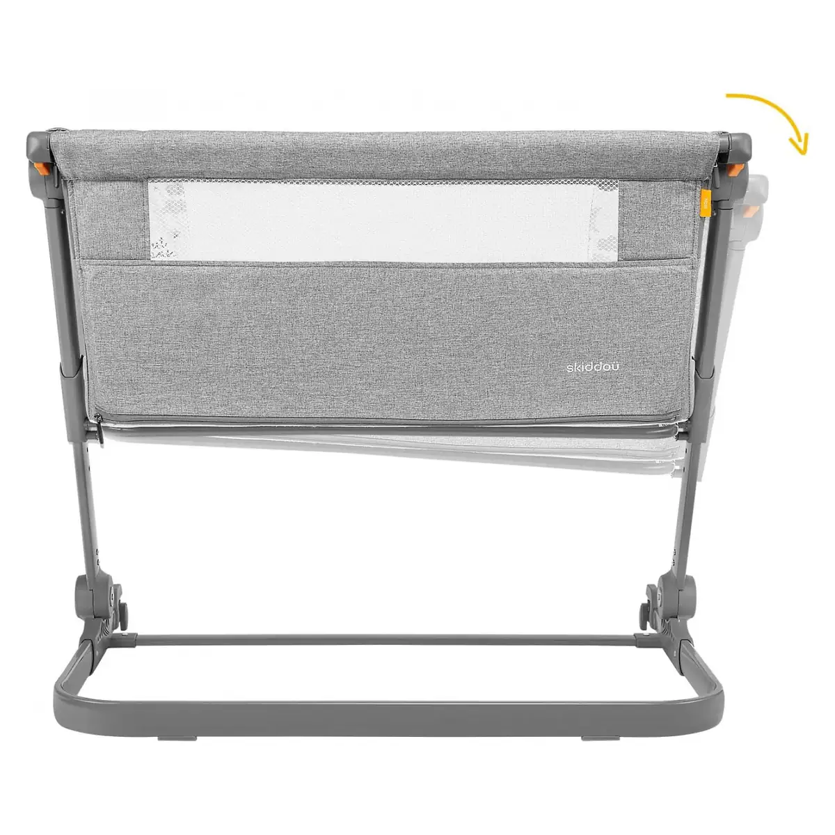 Patut 3 in 1 co-sleeping Skiddou Natt, Normandic Dream, Gri deschis [7]