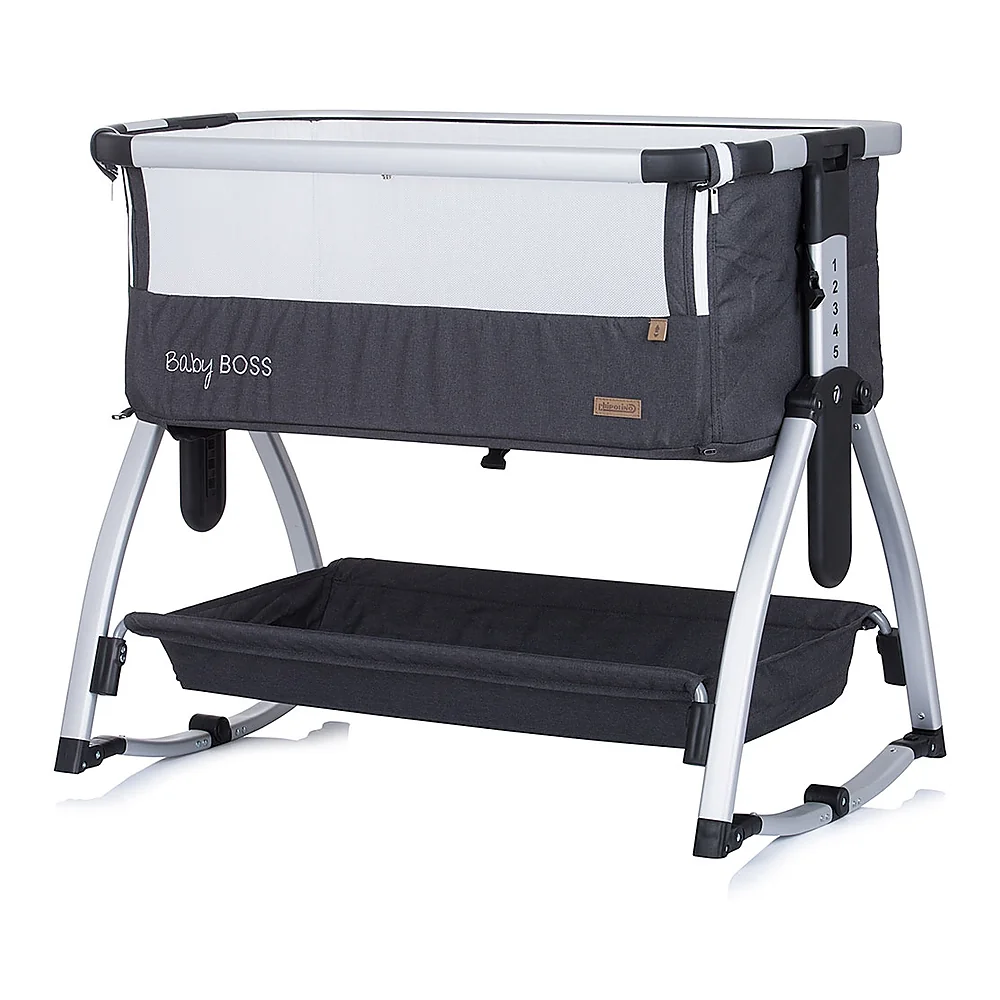 Patut Co-Sleeper Chipolino Baby Boss anthracite [7]