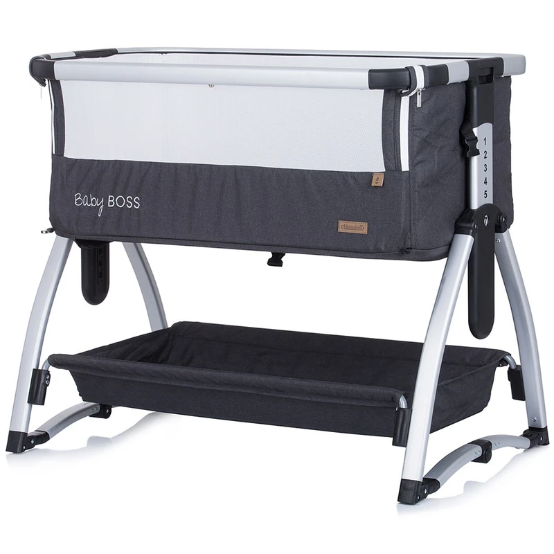 Patut Co-Sleeper Chipolino Baby Boss anthracite [3]