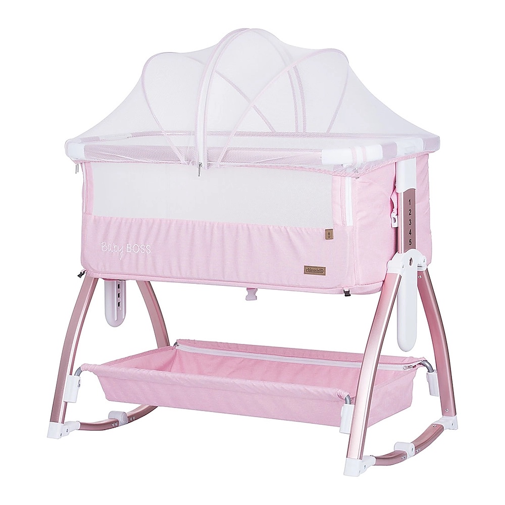 Patut Co-Sleeper Chipolino Baby Boss blush [1]