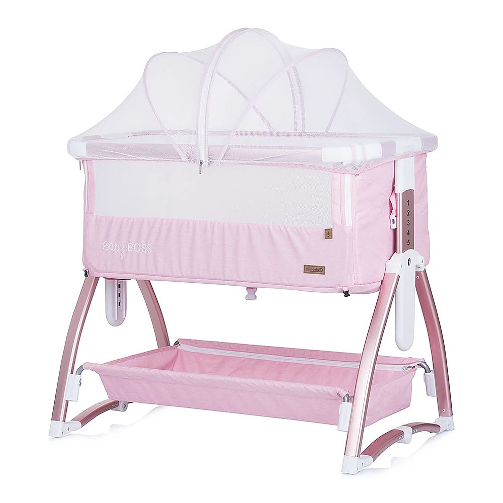 Patut Co-Sleeper Chipolino Baby Boss blush [2]