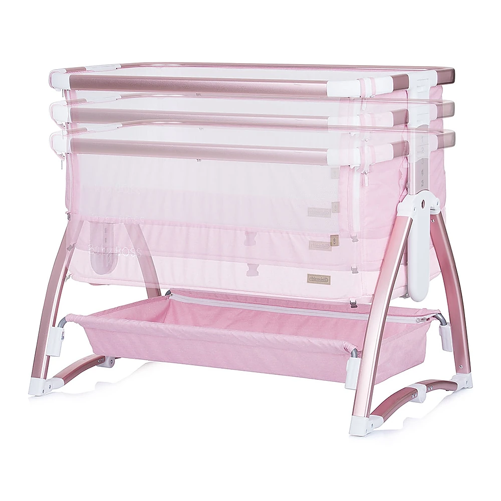 Patut Co-Sleeper Chipolino Baby Boss blush [6]