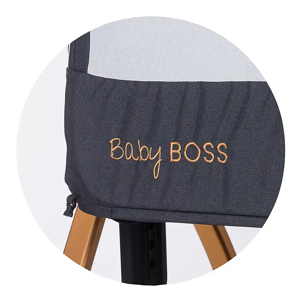 Patut Co-Sleeper Chipolino Baby Boss raven [11]