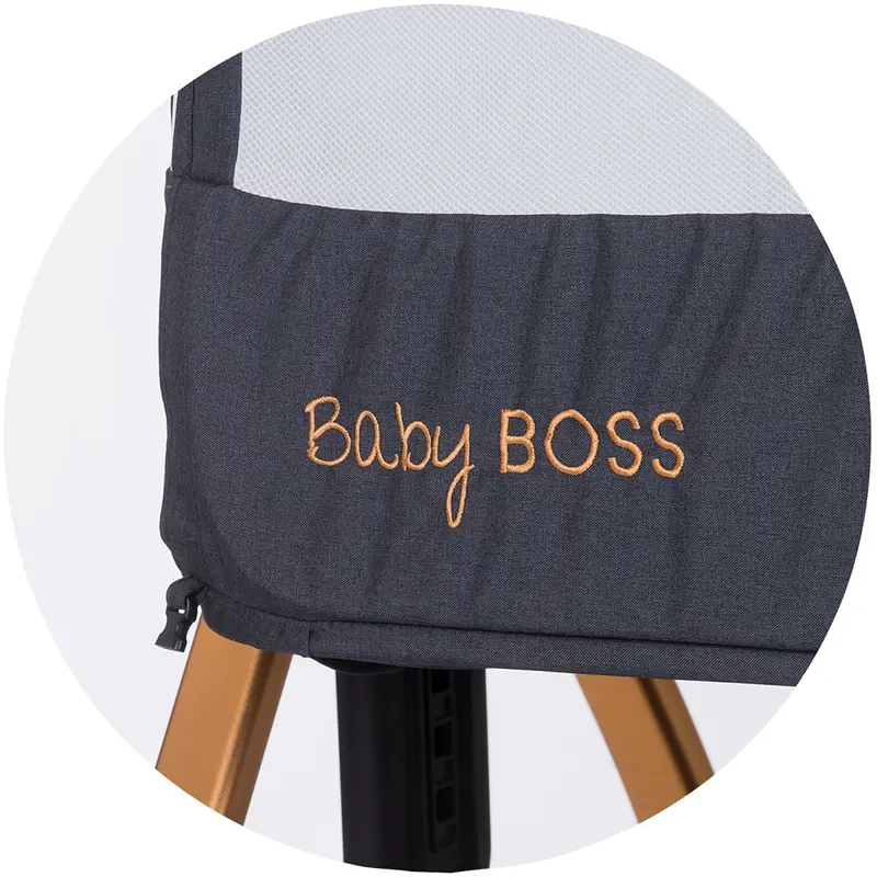 Patut Co-Sleeper Chipolino Baby Boss raven [9]