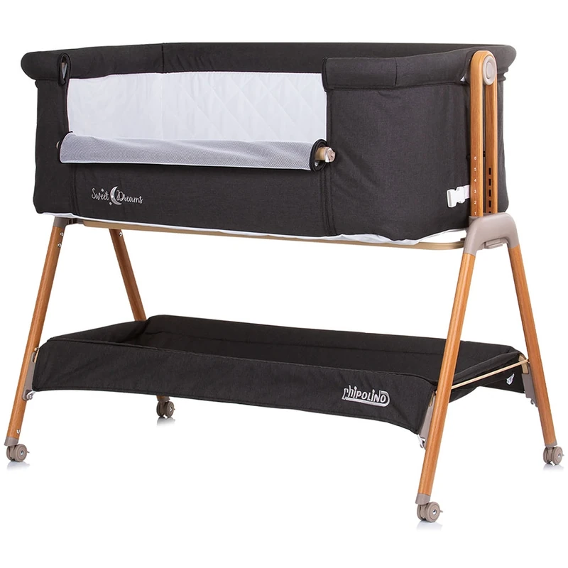 Patut Co-Sleeper Chipolino Sweet Dreams graphite wood [2]