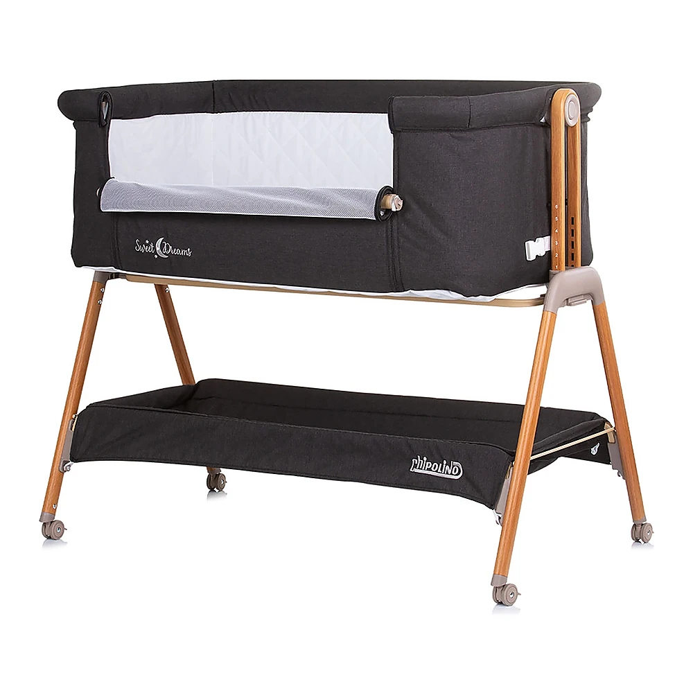 Patut Co-Sleeper Chipolino Sweet Dreams graphite wood [2]