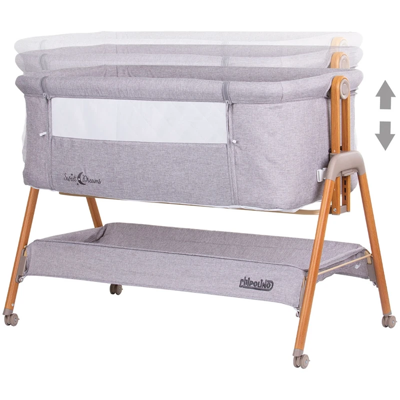 Patut Co-Sleeper Chipolino Sweet Dreams grey wood [3]