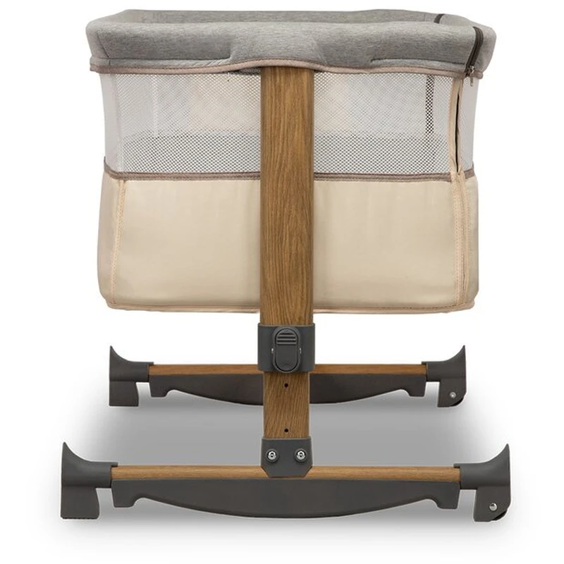 Patut co-sleeper Leonie Cu sistem de leganare, Beige Sand [13]
