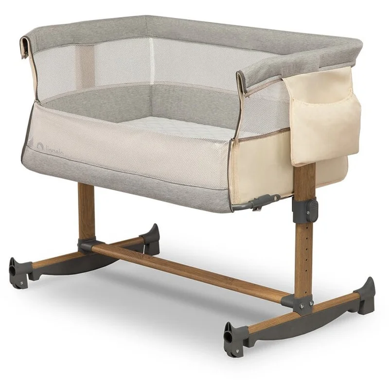 Patut co-sleeper Leonie Cu sistem de leganare, Beige Sand [3]