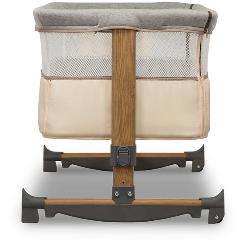 Patut co-sleeper Leonie Cu sistem de leganare, Beige Sand [14]
