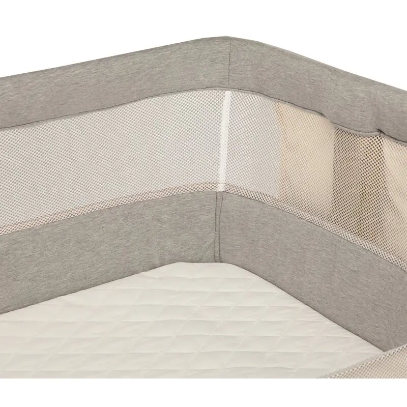 Patut co-sleeper Leonie Cu sistem de leganare, Grey Stone [18]