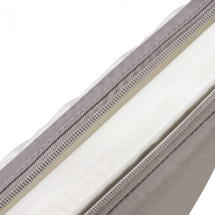 Patut co-sleeper, Lionelo, Aurora, 3 in 1, functie leganare, Include saltea si geanta transport, 5 pozitii pe inaltime, Pana la 9 kg, Beige Cappuccino [27]