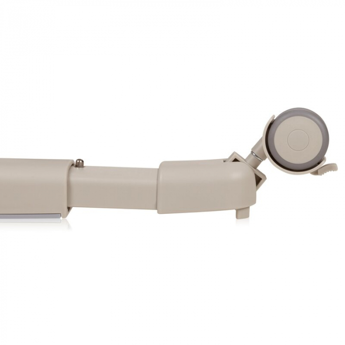 Patut co-sleeper, Lionelo, Aurora, 3 in 1, functie leganare, Include saltea si geanta transport, 5 pozitii pe inaltime, Pana la 9 kg, Beige Cappuccino [25]