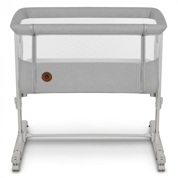 Patut co-sleeper, Lionelo, Aurora, 3 in 1, functie leganare, Include saltea si geanta transport, 5 pozitii pe inaltime, Pana la 9 kg, Beige Sand [6]