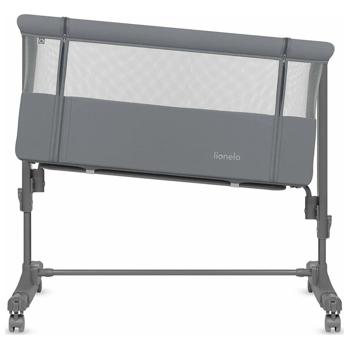 Patut co-sleeper, Lionelo, Aurora, 3 in 1, Cu leganare si setare unghiulara, Saltea cu densitate T25 si geanta [3]