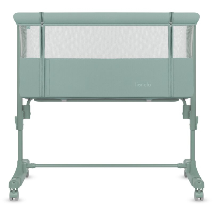 Patut co-sleeper, Lionelo, Aurora, 3 in 1, Cu leganare si setare unghiulara, Saltea cu densitate T25 si geanta [10]