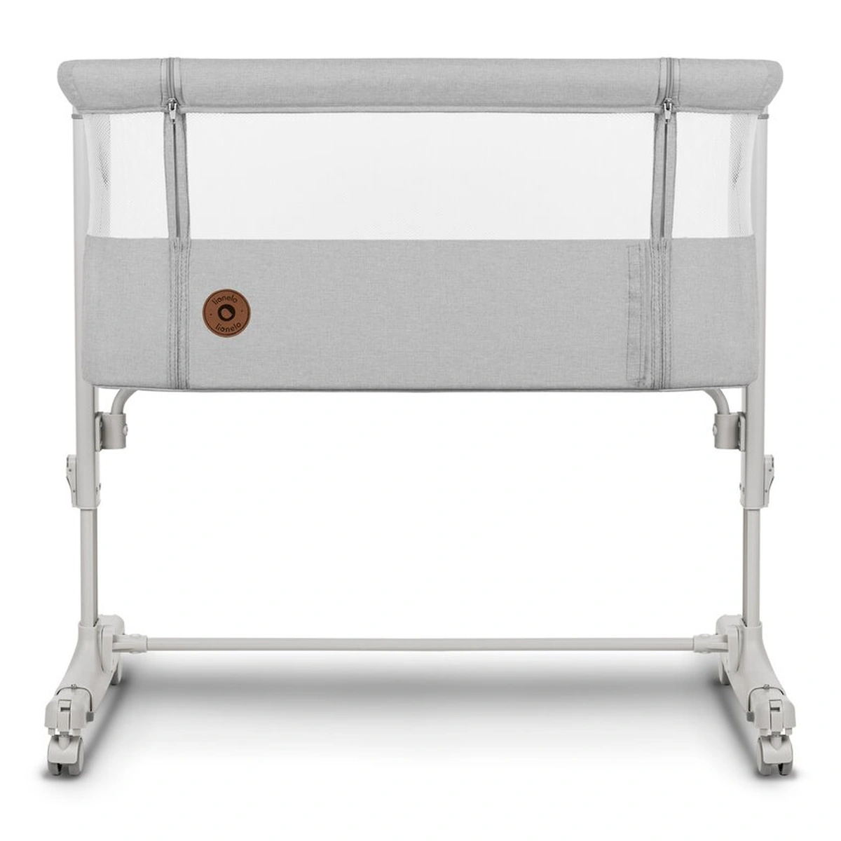 Patut co-sleeper, Lionelo, Aurora, 3 in 1, functie leganare, Include saltea si geanta transport, 5 pozitii pe inaltime, Pana la 9 kg, Beige Sand [9]