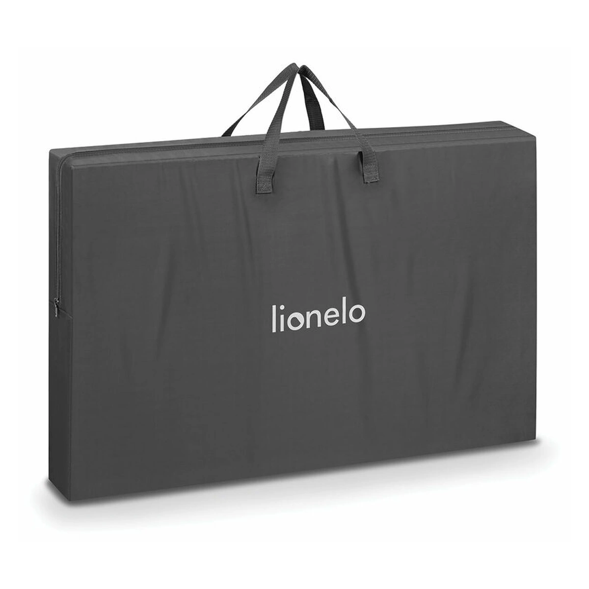 Patut co-sleeper, Lionelo, Aurora, 3 in 1, functie leganare, Include saltea si geanta transport, 5 pozitii pe inaltime, Pana la 9 kg, Grey Concrete [33]