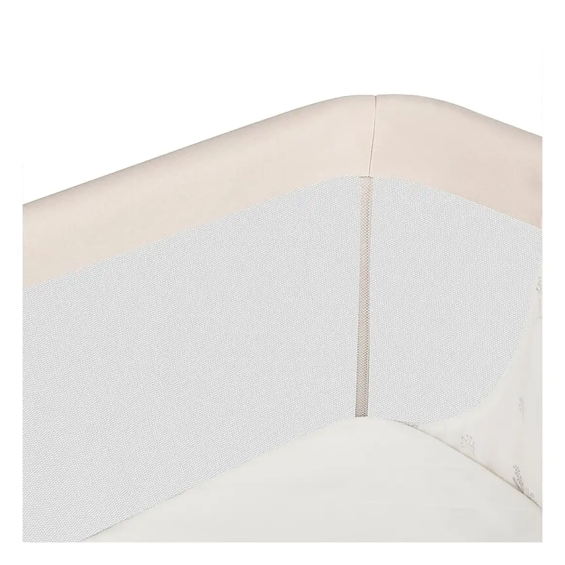 Patut co-sleeper, Lionelo, Leonie Plus, Pliabil, Cu sistem de leganare, Bej [16]