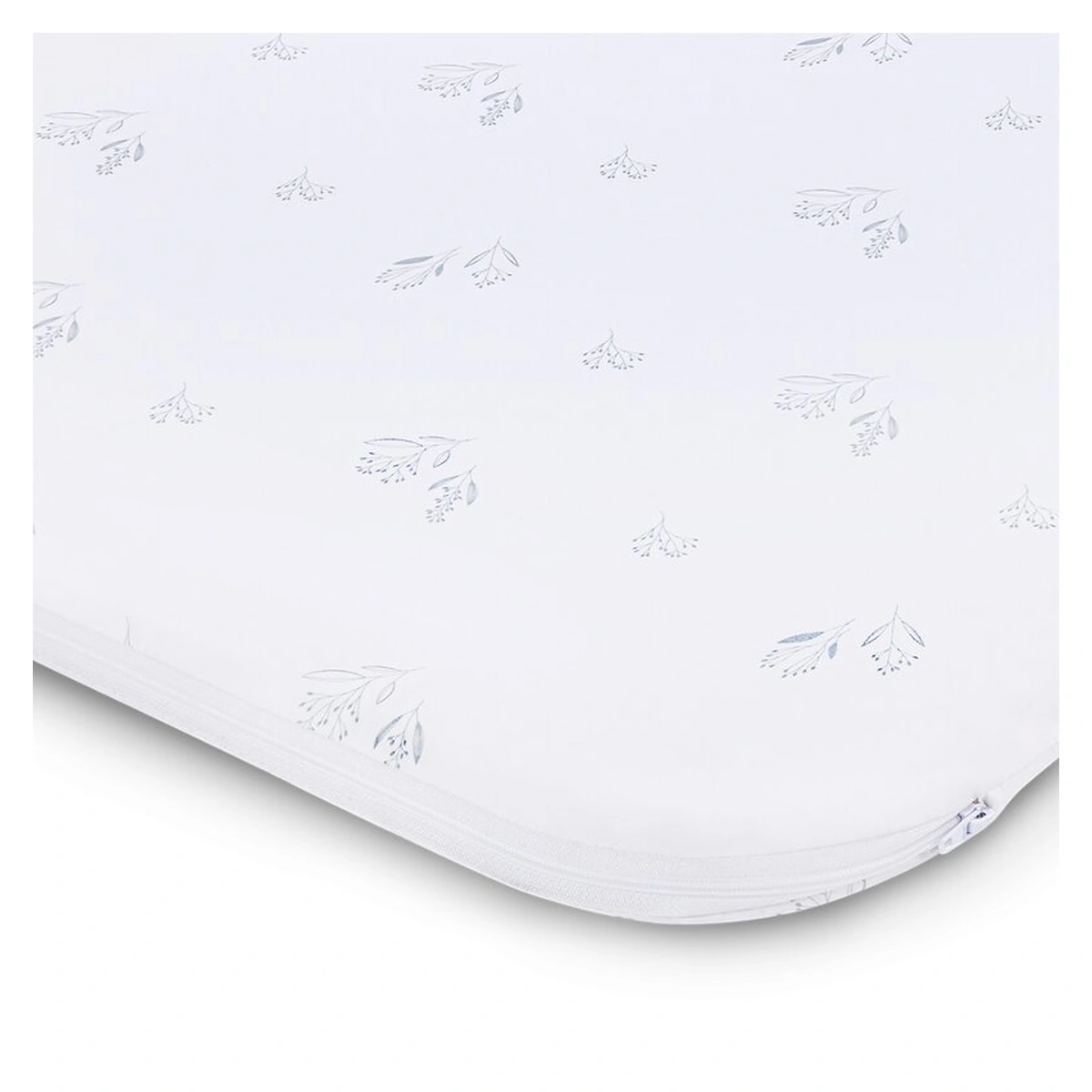 Patut co-sleeper Luna, 2 in 1, Cu laterala culisanta, Cu roti, Gri deschis [20]