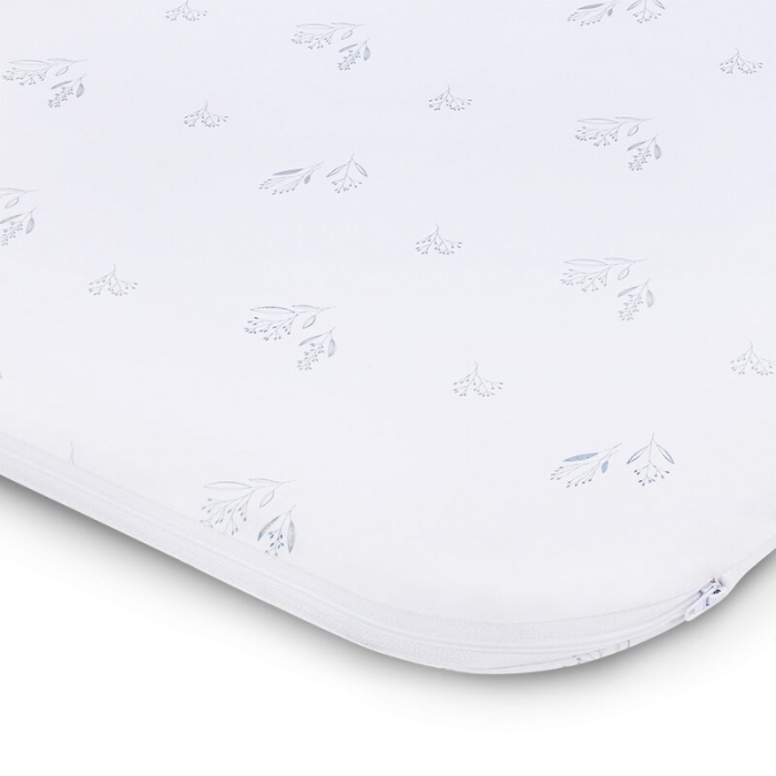 Patut co-sleeper Luna, 2 in 1, Cu laterala culisanta, Cu roti, Gri deschis [19]