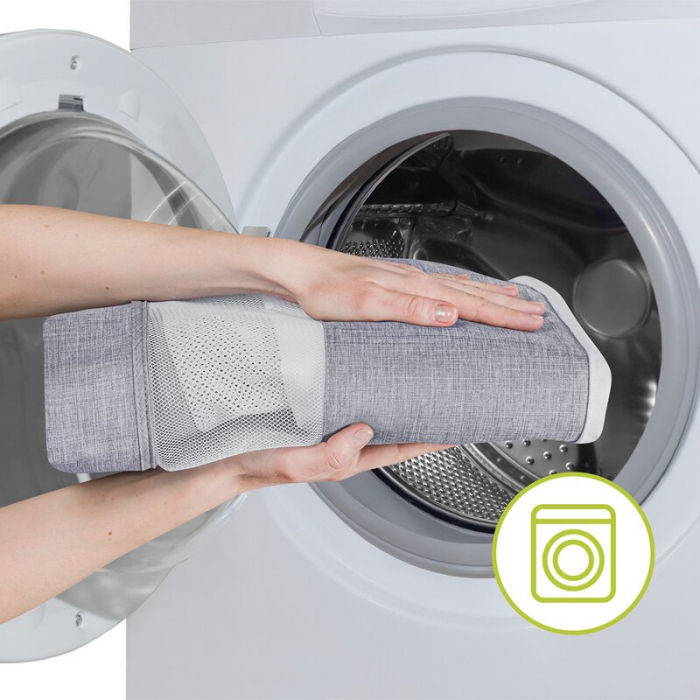 Patut co-sleeper Luna, 2 in 1, Cu laterala culisanta, Cu roti, Gri deschis [22]