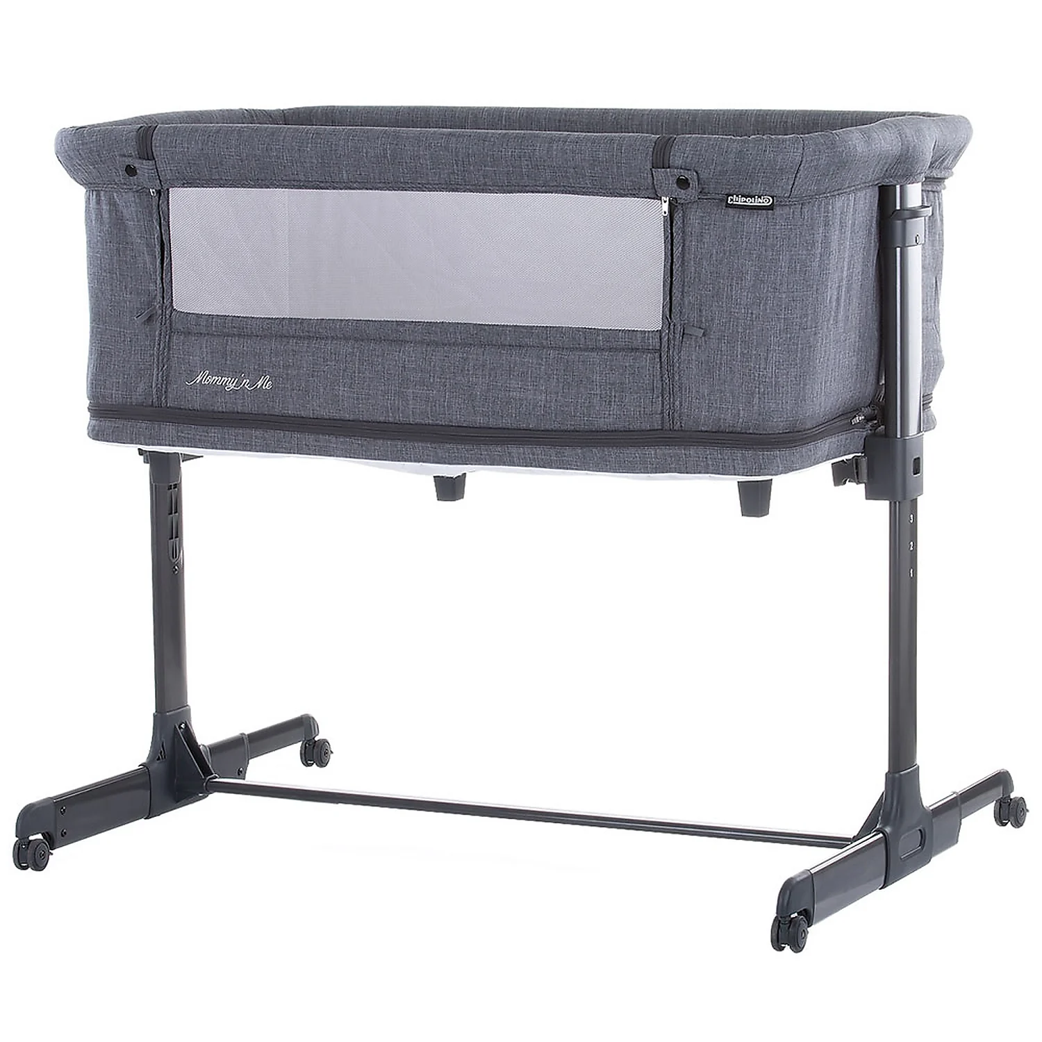 Patut Co-Sleeper si tarc Chipolino Mommy'n Me graphite [1]
