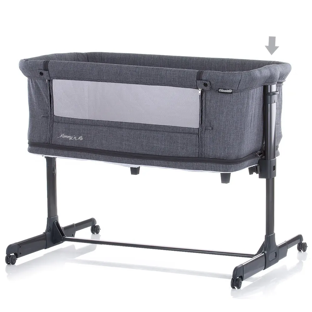 Patut Co-Sleeper si tarc Chipolino Mommy'n Me graphite [4]