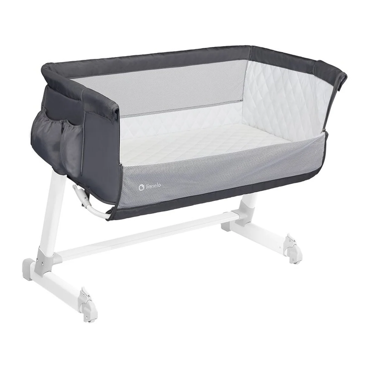 Patut co-sleeper Theo 2 in 1, Dark Grey [5]