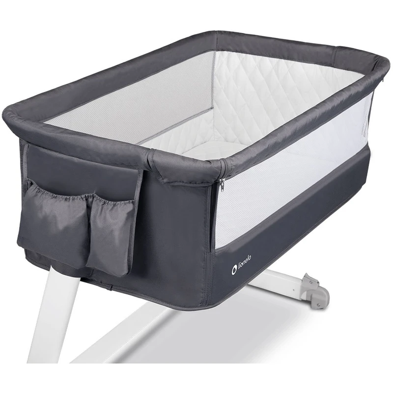 Patut co-sleeper Theo 2 in 1, Dark Grey [5]