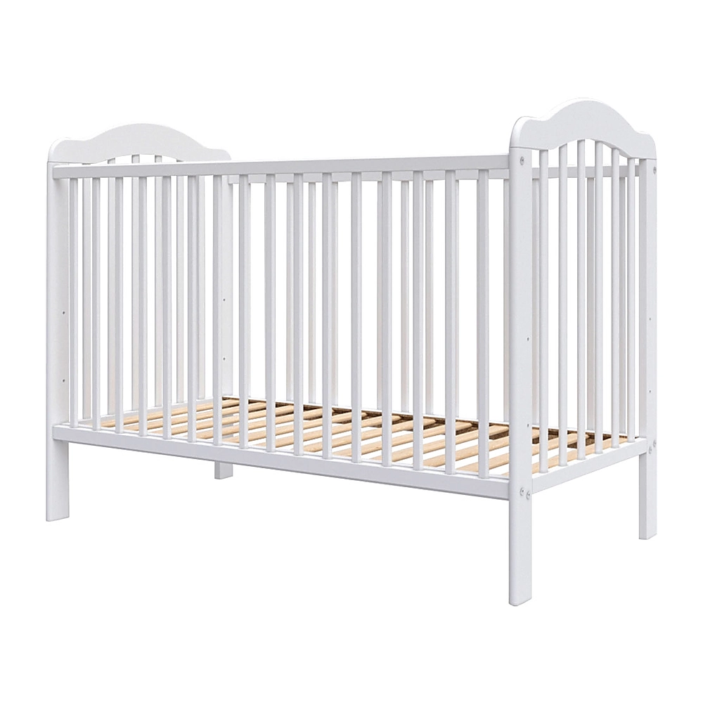 Patut copii din lemn Lizett, 120x60 cm, Alb [1]