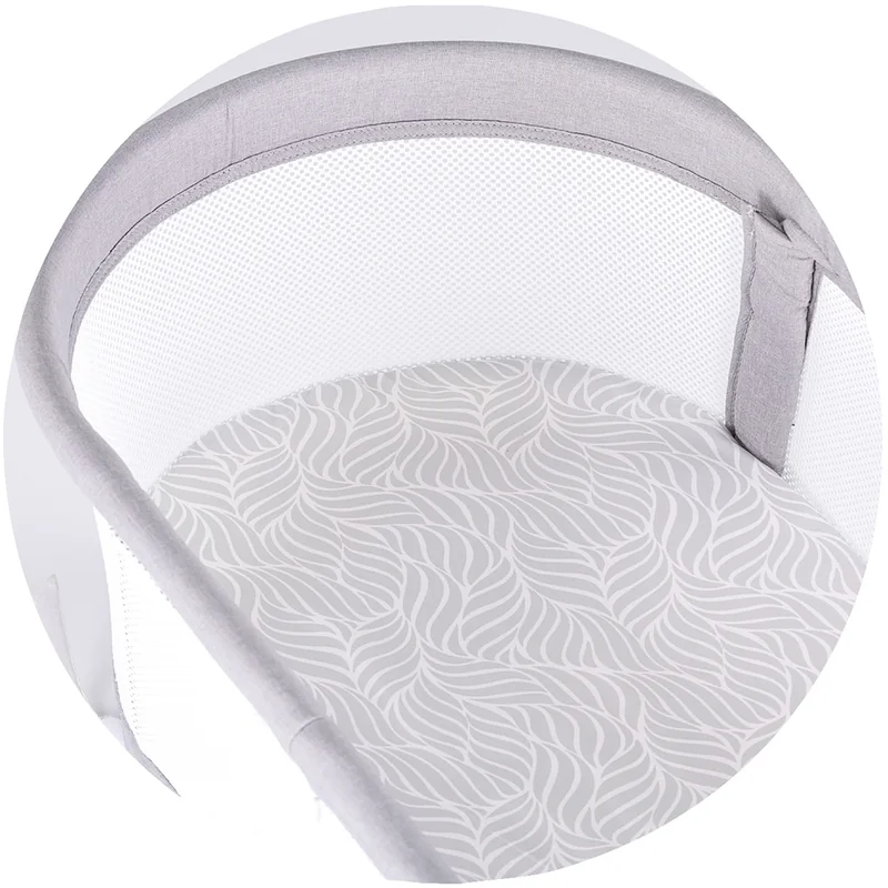 Patut cu leganare si cantar integrat Chipolino Sogno 2 in 1, Grey [11]