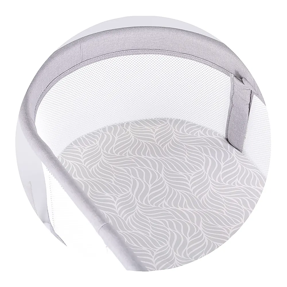 Patut cu leganare si cantar integrat Chipolino Sogno 2 in 1, Grey [8]