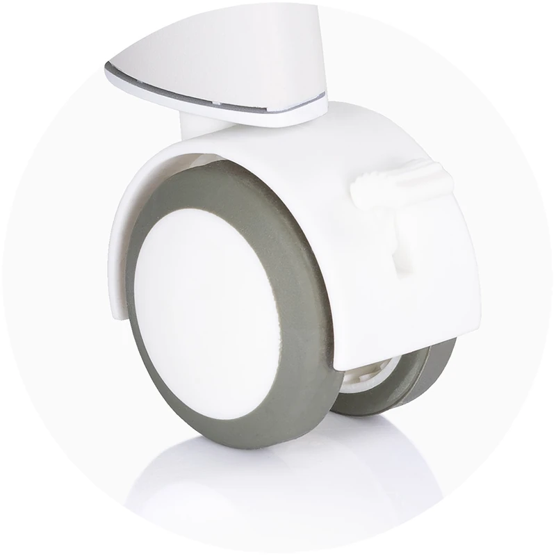 Patut cu leganare si cantar integrat Chipolino Sogno 2 in 1, Grey [7]