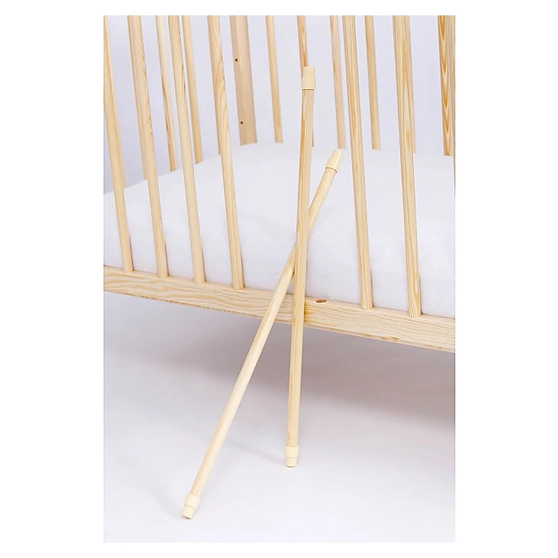 Patut din lemn Drewex Lulaya, 120x60 cm - Natur [4]