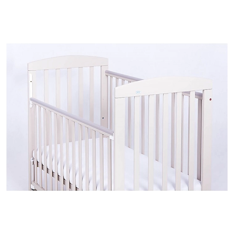 Patut din lemn Drewex Olek 120x60 cm, laterala culisanta - Latte [5]