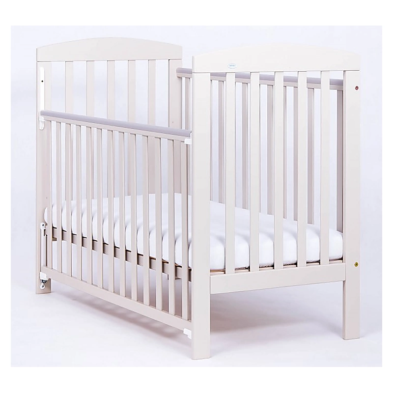 Patut din lemn Drewex Olek 120x60 cm, laterala culisanta - Latte [3]