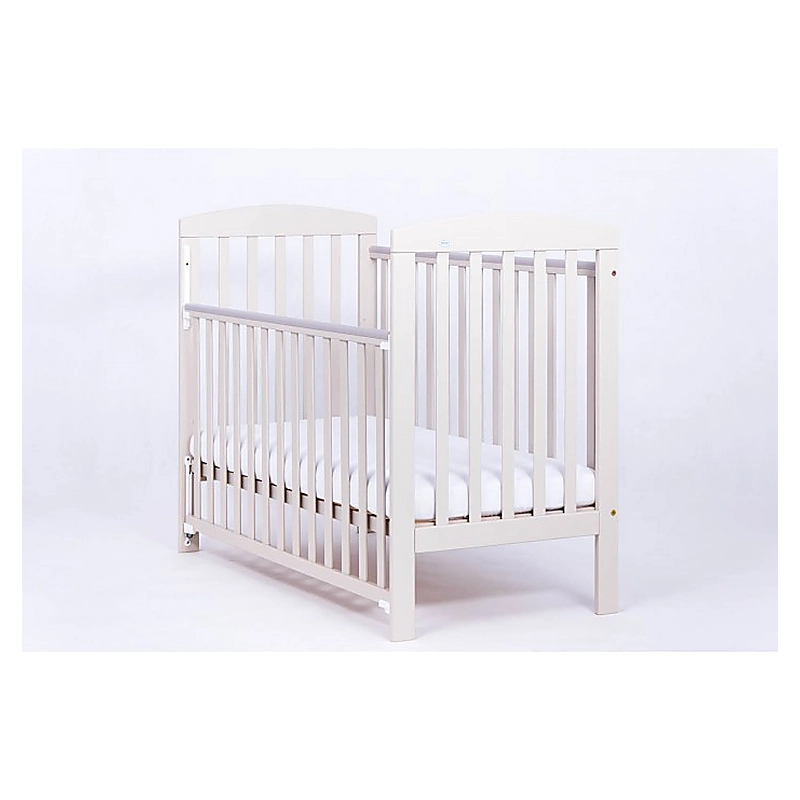 Patut din lemn Drewex Olek 120x60 cm, laterala culisanta - Latte [4]