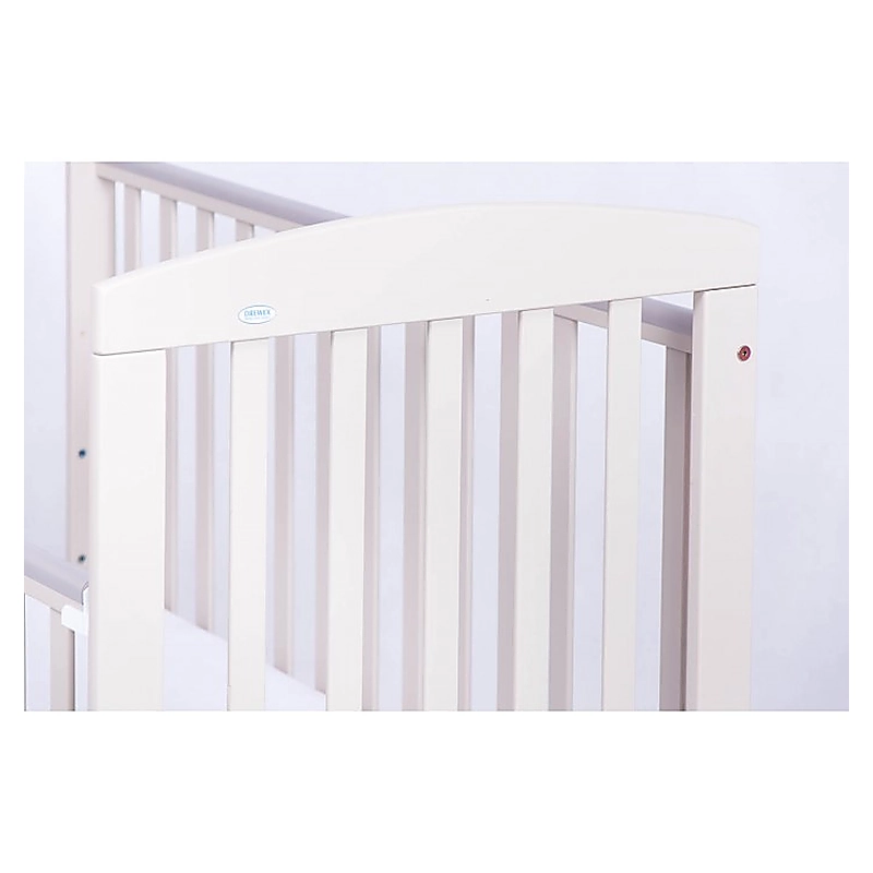 Patut din lemn Drewex Olek 120x60 cm, laterala culisanta - Latte [6]