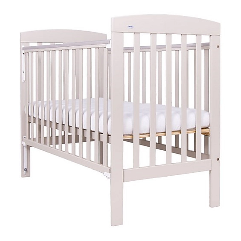 Patut din lemn Drewex Olek 120x60 cm, laterala culisanta - Latte [2]