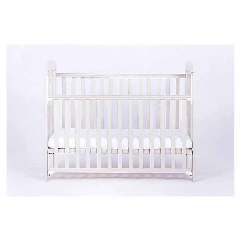 Patut din lemn Drewex Olek 120x60 cm, laterala culisanta - Latte [9]