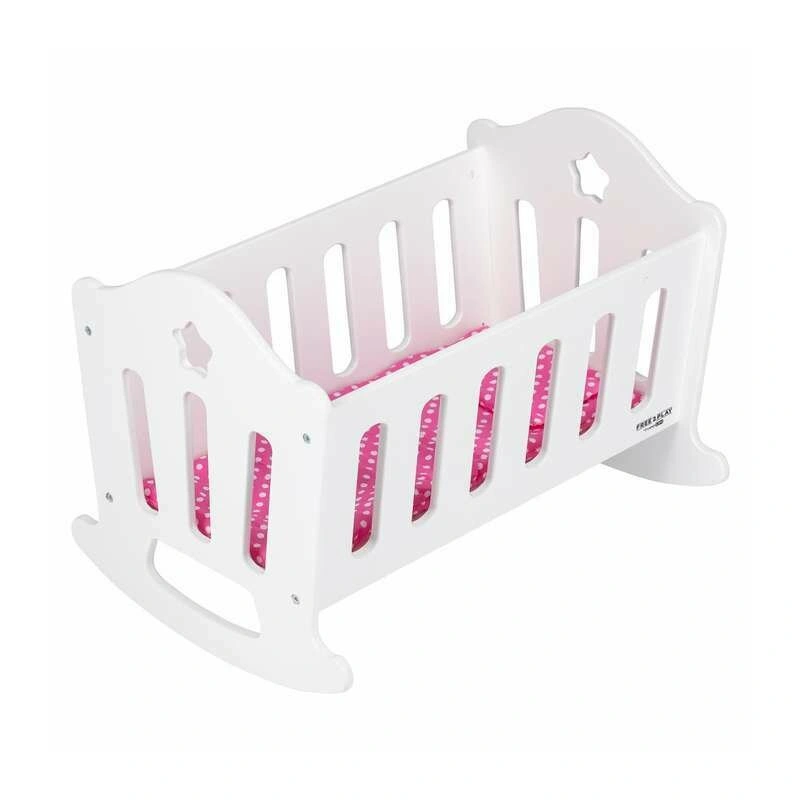 Patut pentru papusi, Free2Play, Cu pernuta confortabila, 46x33x33 cm, White [1]