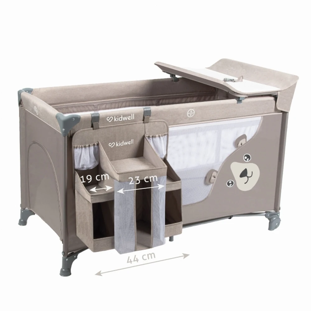 Patut pliabil 3 in 1 Kidwell BLISSY - Beige [3]