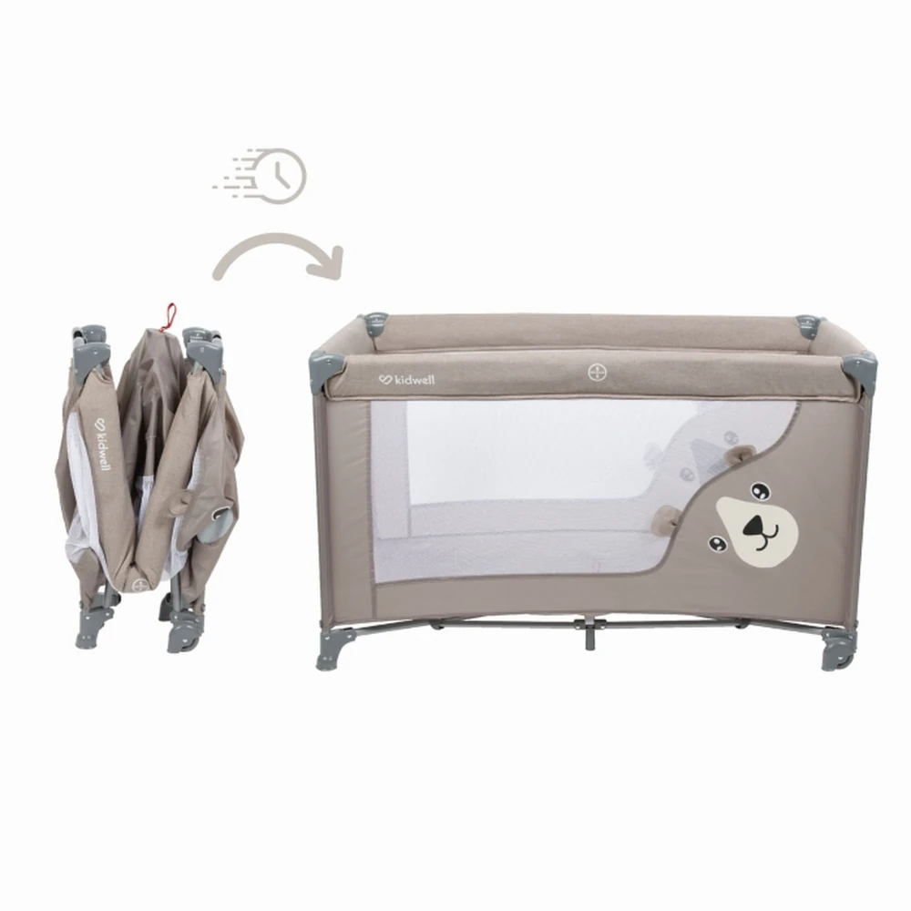 Patut pliabil 3 in 1 Kidwell BLISSY - Beige [8]