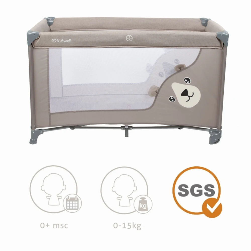 Patut pliabil 3 in 1 Kidwell BLISSY - Beige [13]