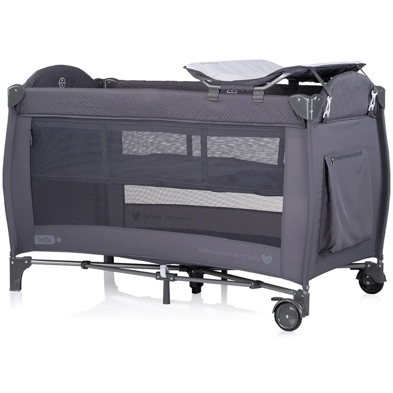 Patut pliabil Chipolino Bella Anthracite [2]